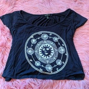 🔥Celestial Crop Top